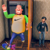 Scary Uncle Dark Prank Game 3D